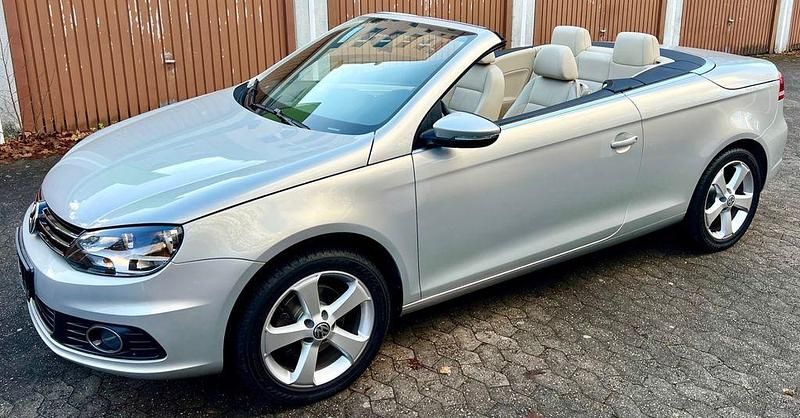 Gebraucht VW Eos 122 PS (89 kW) 2012 Beige Cabrio