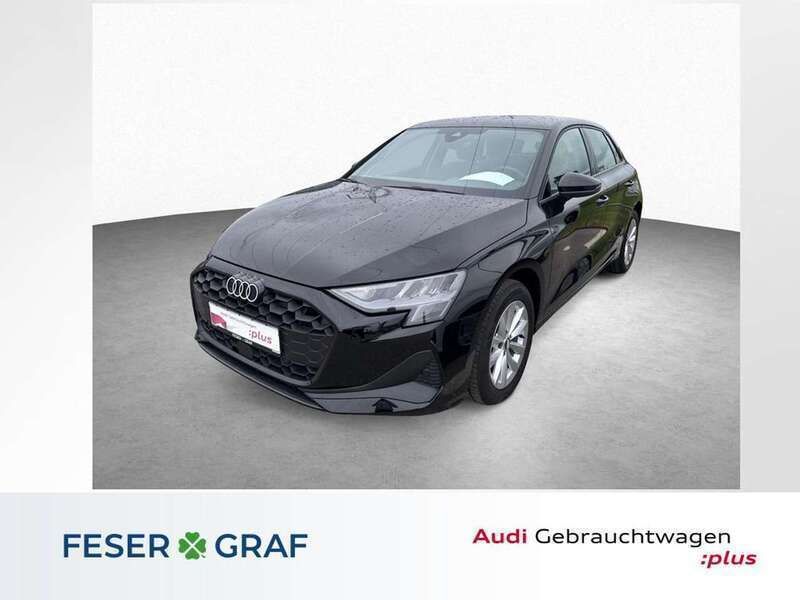 Brillantschwarz Gebraucht 2024 Audi A3 Limousine | 28.450 € (Etwas zu teuer) - Bild 1/4