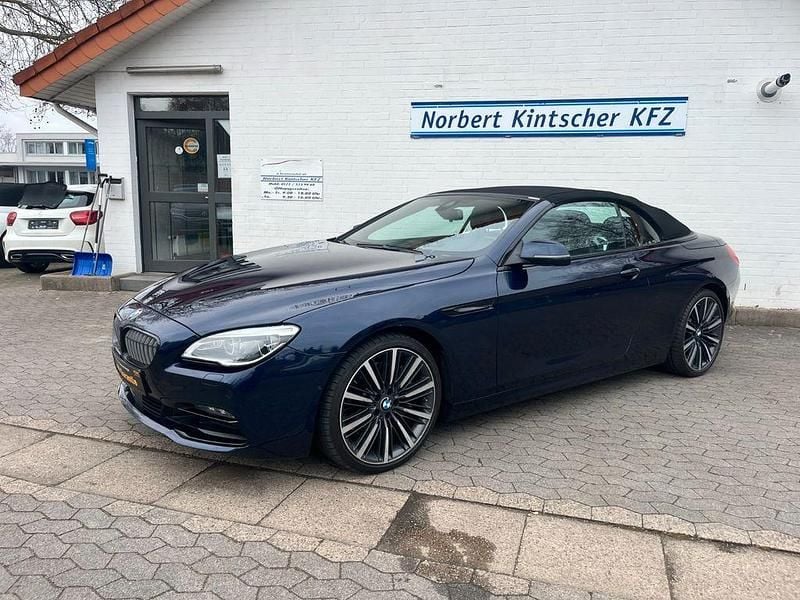Gebraucht BMW 650 Cabriolet Sport Line 449 PS (330 kW) 2016 Blau Cabrio