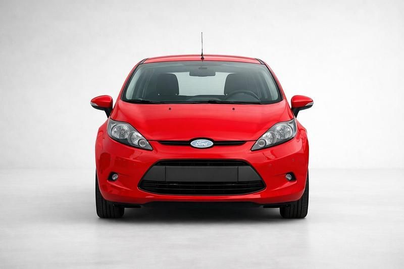Gebraucht Ford Fiesta 82 PS (60 kW) 2009 Rot Kleinwagen