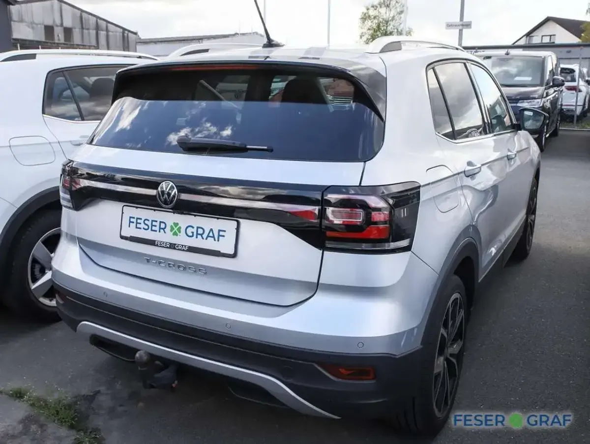 Gebraucht VW T-Cross Style 110 PS (80 kW) 2022 Reflexsilber SUV