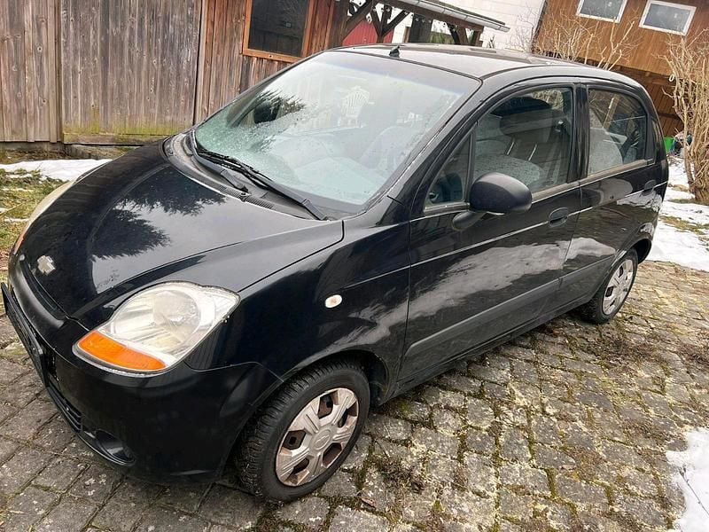 Gebraucht Chevrolet Matiz 52 PS (38 kW) 2010 Schwarz Kleinwagen
