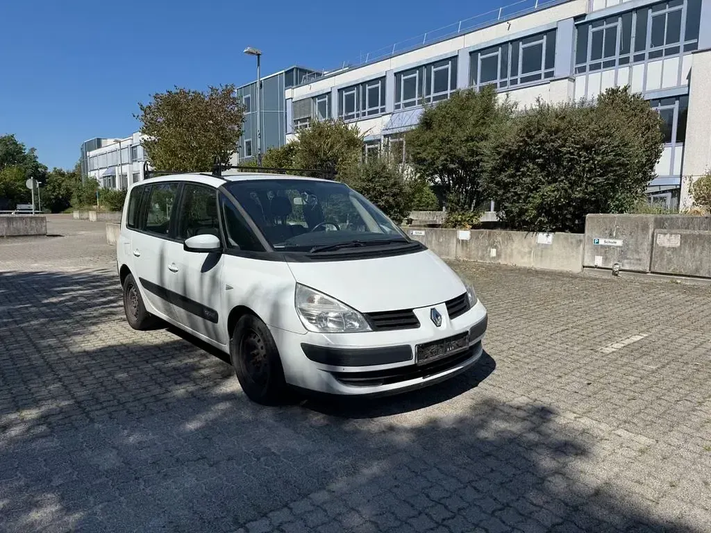 Gebraucht Renault Espace 131 PS (96 kW) 2008 Weiß Van / Kleinbus