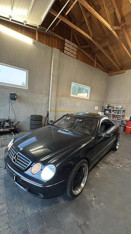 Blau Gebraucht 2000 Mercedes CL500 Coupé | 4.999 € (Superpreis) - Bild 1/4