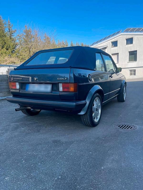 Gebraucht VW Golf Cabriolet 72 PS (52 kW) 1988 Blau Cabrio