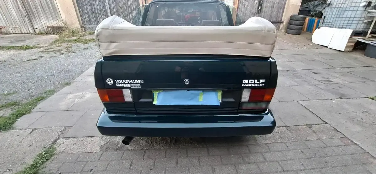 Gebraucht VW Golf Cabriolet Classicline 98 PS (72 kW) 1991 Grün Cabrio