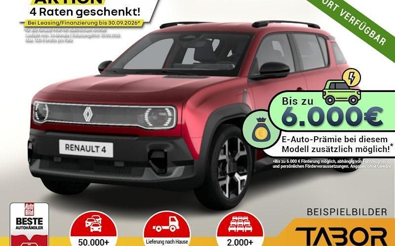 Neu Renault 4 E-Tech Komfort 110 kW (150 PS) 2025 Rot SUV