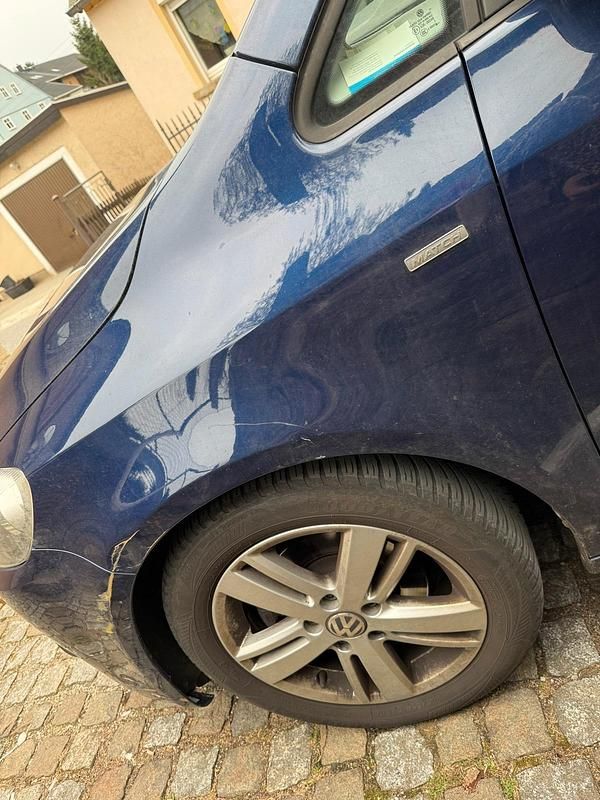 Gebraucht VW Golf Plus Cross 105 PS (77 kW) 2012 Blau Van / Kleinbus