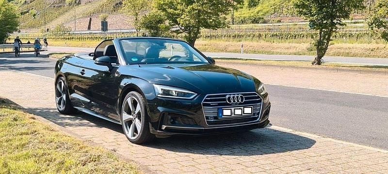Schwarz Gebraucht 2018 Audi A5 Cabriolet S-line plus Cabrio | 25.999 € (Guter Preis) - Bild 1/4