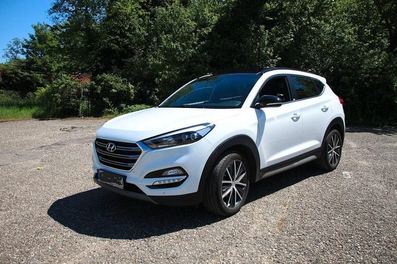 Gebraucht Hyundai Tucson Passion 177 PS (130 kW) 2018 Weiß SUV