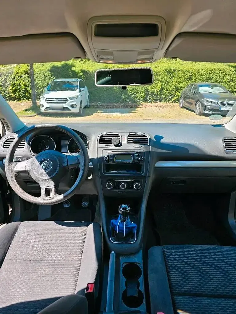 Gebraucht VW Golf VI 80 PS (58 kW) 2009 Schwarz Kleinwagen