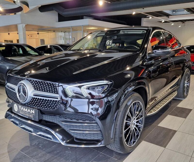 Schwarz Gebraucht 2022 Mercedes GLE350e AMG Coupé | 71.850 € (Fairer Preis) - Bild 1/4