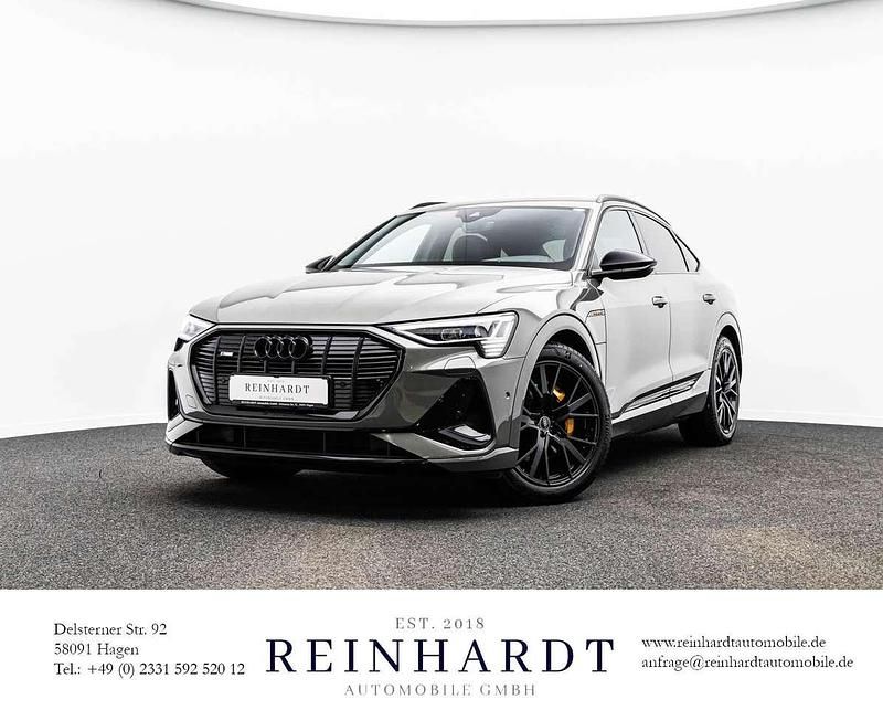Chronosgrau metallic Gebraucht 2021 Audi e-tron Sportback Black Edition SUV | 37.120 € (Fairer Preis) - Bild 1/1