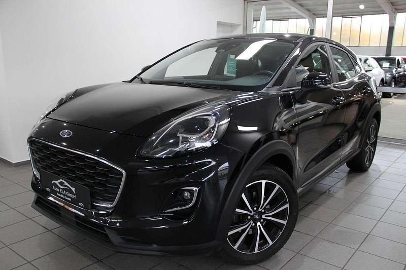 Gebraucht Ford Puma 95 PS (69 kW) 2022 Schwarz Kleinwagen
