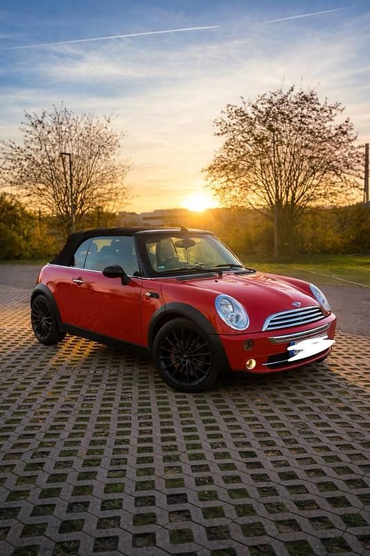Gebraucht Mini Cooper Cabriolet 90 PS (66 kW) 2007 Rot Cabrio