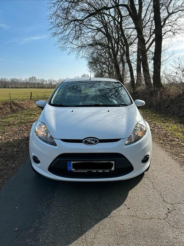 Gebraucht Ford Fiesta 60 PS (44 kW) 2010 Weiß Kleinwagen