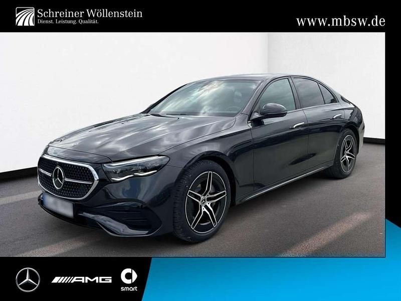 Metalliclack graphitgrau Gebraucht 2025 Mercedes E220 AMG Limousine | 63.491 € (Teuer) - Bild 1/4