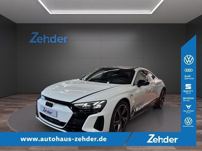 Ibisweiß Gebraucht 2023 Audi e-tron GT quattro Sport Limousine | 65.931 € (Fairer Preis) - Bild 1/4