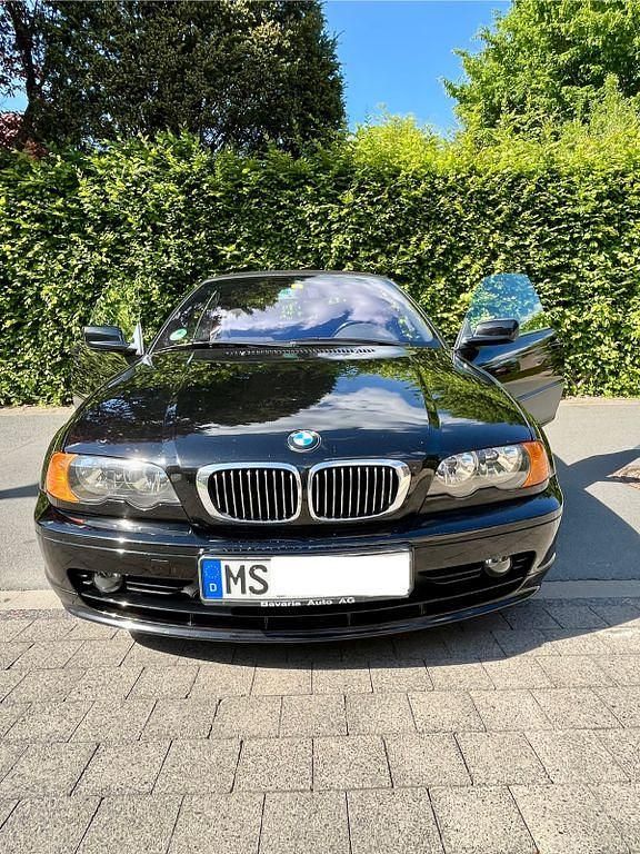 Schwarz Gebraucht 2001 BMW 320 Cabriolet Sport Line Cabrio | 5.400 € (Superpreis) - Bild 1/4