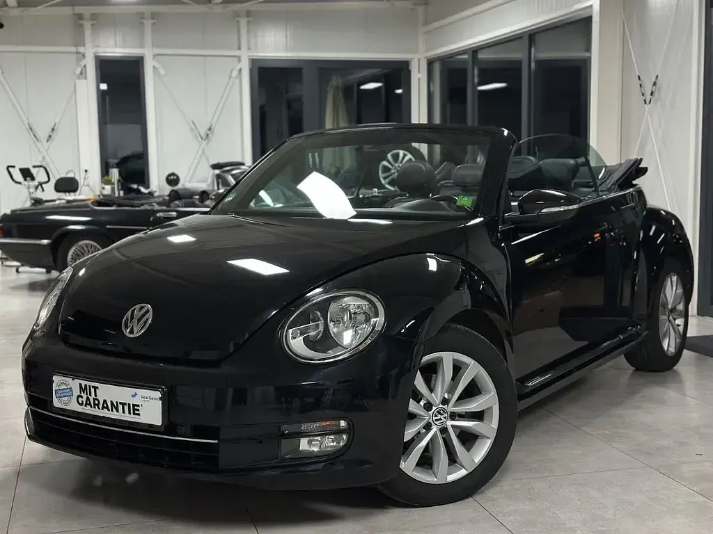 Gebraucht VW Beetle Cabriolet Design 105 PS (77 kW) 2013 Schwarz Cabrio