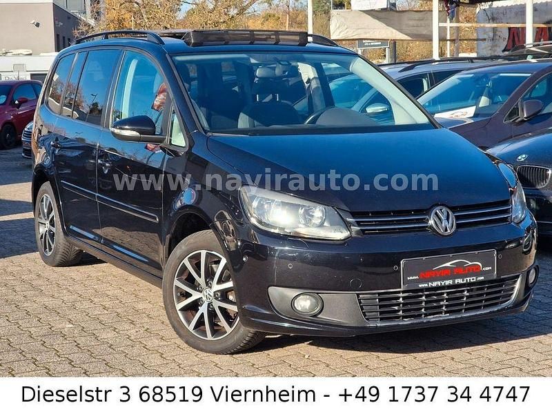 Gebraucht VW Touran Comfortline 140 PS (102 kW) 2010 Schwarz Van / Kleinbus
