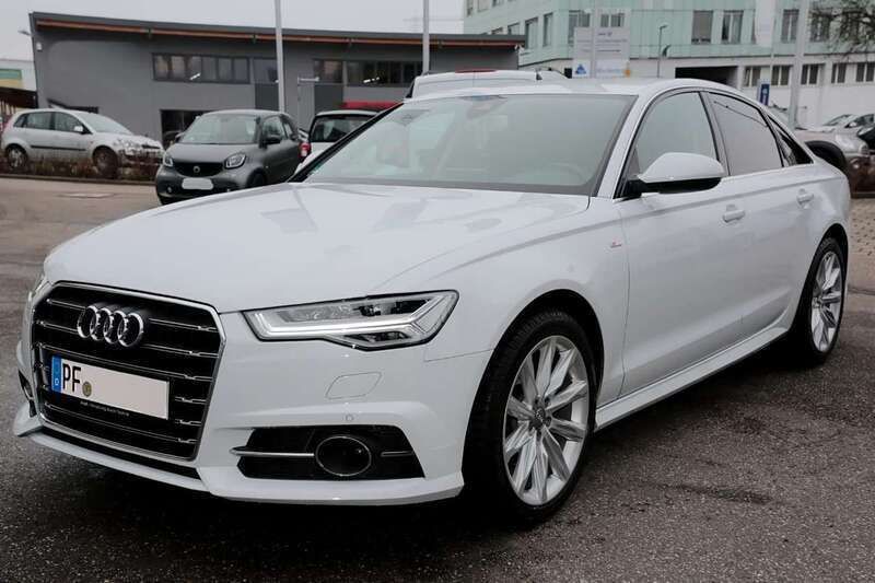 Weiß Gebraucht 2018 Audi A6 S-Line Limousine | 29.000 € (Fairer Preis) - Bild 1/4