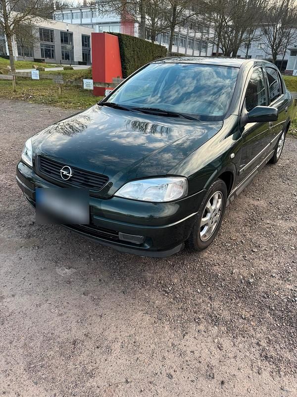 Gebraucht Opel Astra 75 PS (55 kW) 2002 Grün Kleinwagen