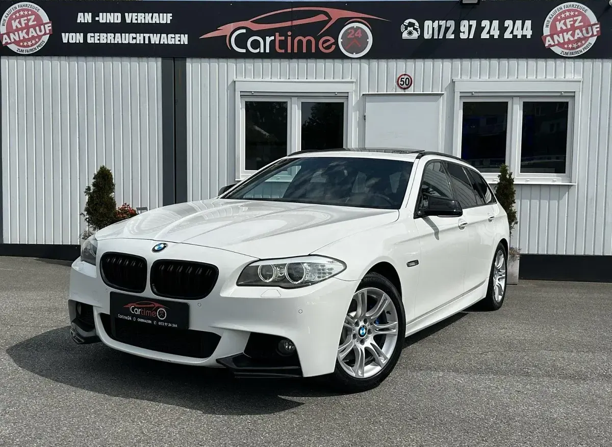 Gebraucht BMW 525 Sport Line 218 PS (160 kW) 2013 Alpinweiss iii Kombi