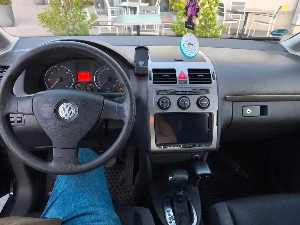 Gebraucht VW Touran Trendline 140 PS (102 kW) 2009 Blau Van / Kleinbus
