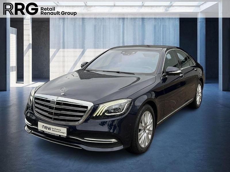 Blau Gebraucht 2020 Mercedes S450 Limousine | 59.989 € (Guter Preis) - Bild 1/3