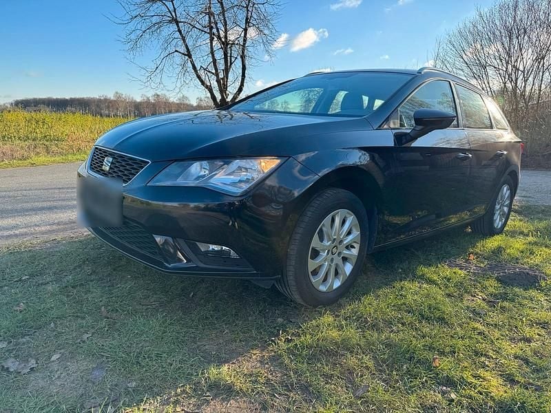 Gebraucht Seat Leon ST 105 PS (77 kW) 2014 Schwarz Kombi