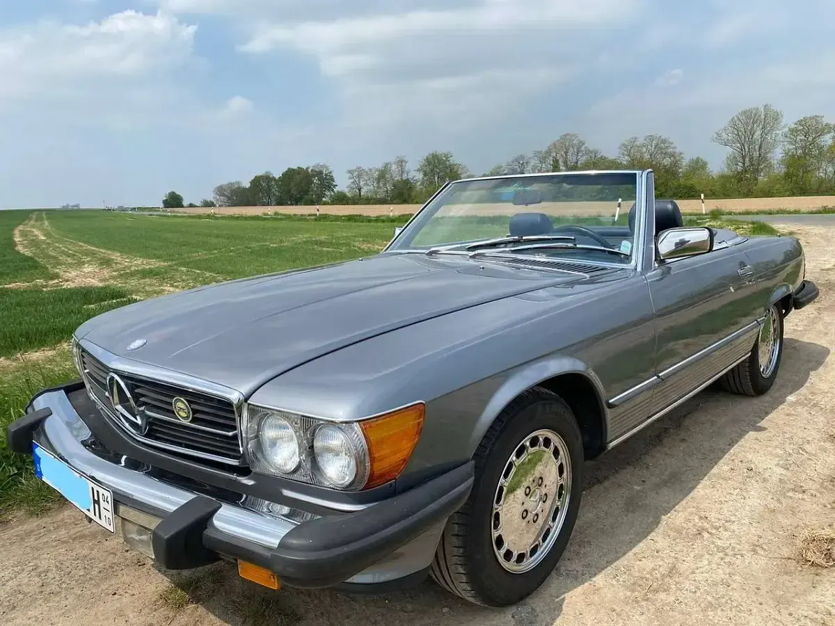 Gebraucht Mercedes 560 231 PS (169 kW) 1988 Blau Cabrio