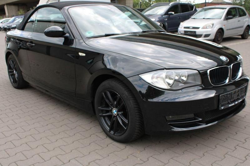 Gebraucht BMW 118 Cabriolet Advantage 143 PS (105 kW) 2008 Schwarz Cabrio