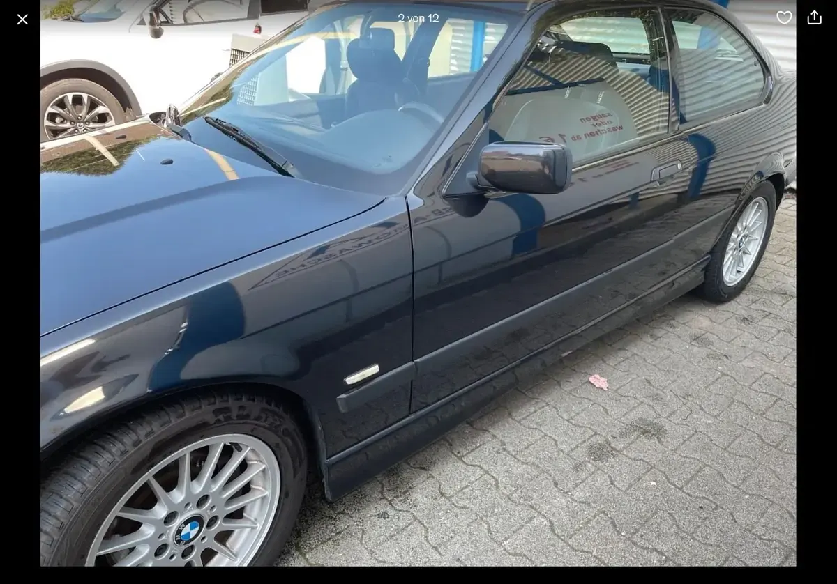 Gebraucht BMW 323 Compact 170 PS (125 kW) 1998 Schwarz Kleinwagen