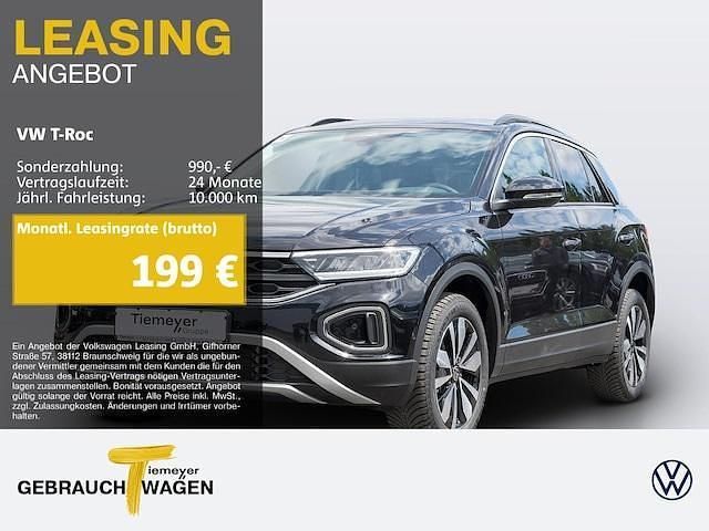 Schwarz Gebraucht 2024 VW T-Roc Move SUV | 29.390 € (Fairer Preis) - Bild 1/4