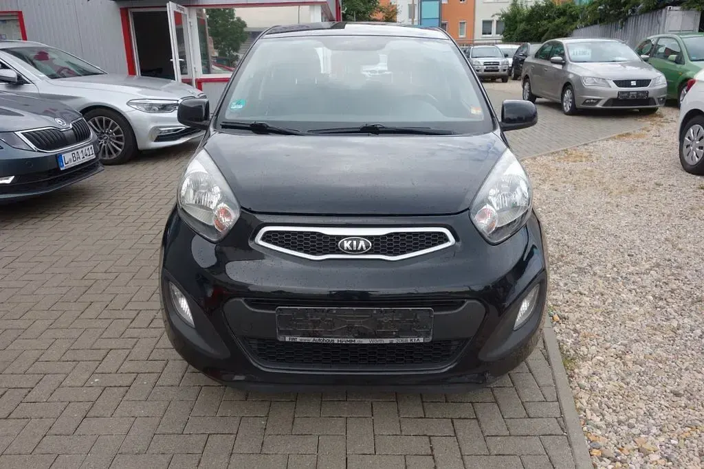 Gebraucht Kia Picanto Edition 7 69 PS (50 kW) 2013 Schwarz Kleinwagen