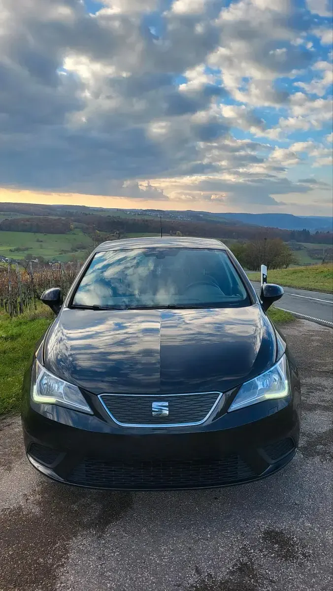 Gebraucht Seat Ibiza 75 PS (55 kW) 2015 Schwarz Kleinwagen