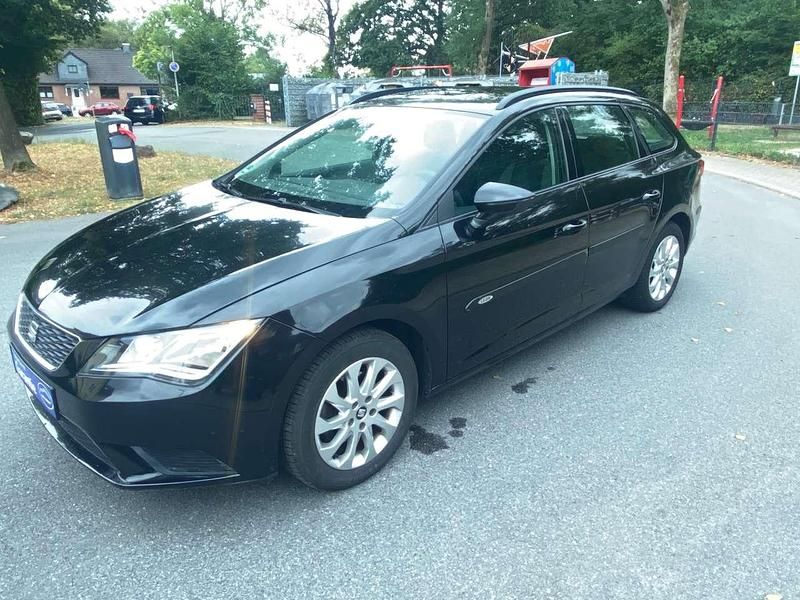 Schwarz Gebraucht 2015 Seat Leon ST Kombi | 7.800 € (Superpreis) - Bild 1/4