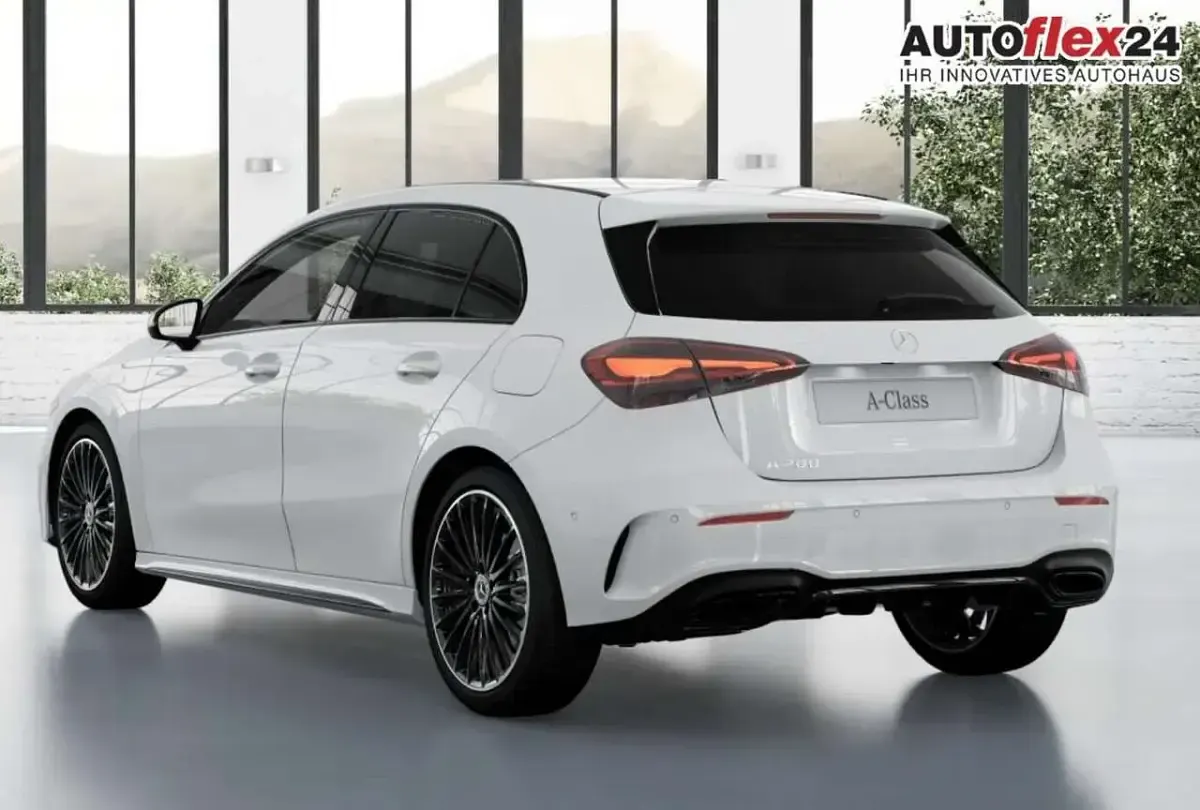 Neu Mercedes A200 AMG line 163 PS (119 kW) 2026 Polarweiß Limousine