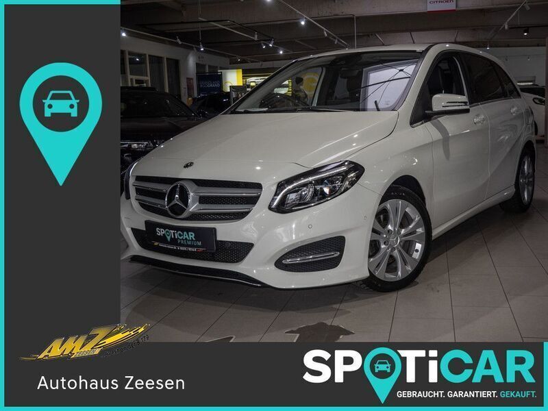Calcitweiss Gebraucht 2018 Mercedes B220 Style Van / Kleinbus | 22.250 € (Teuer) - Bild 1/4