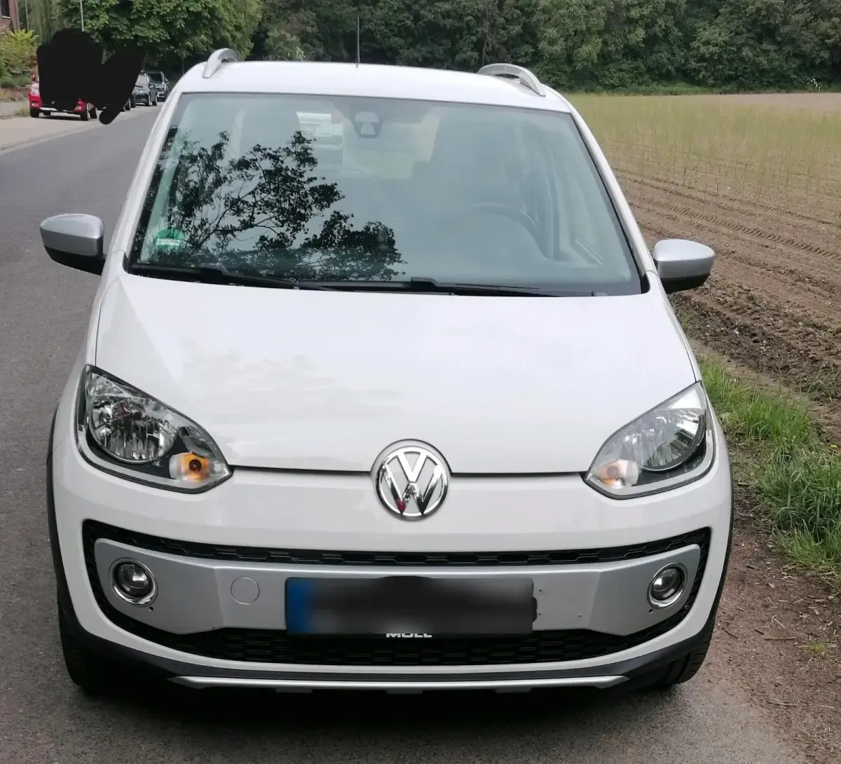 Gebraucht VW cross up! 75 PS (55 kW) 2015 Weiß Kleinwagen