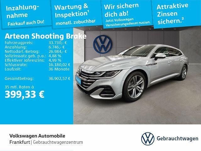 Silber Gebraucht 2023 VW Arteon R-line Limousine | 33.730 € (Etwas zu teuer) - Bild 1/4