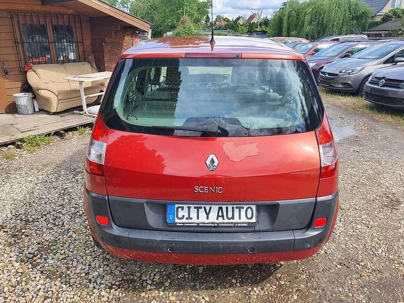 Gebraucht Renault Scénic II Dynamique 135 PS (99 kW) 2004 Orange Van / Kleinbus