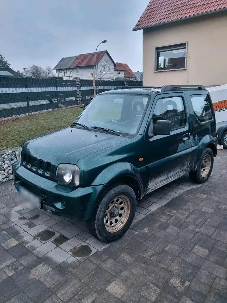 Używany Suzuki Jimny 82 KM (60 kW) 2002 Zielony SUV