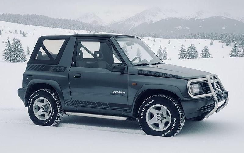 Gebraucht Suzuki Vitara 80 PS (58 kW) 1993 Grau Cabrio