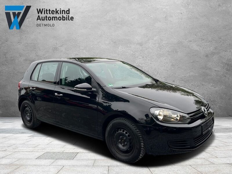 Schwarz Gebraucht 2011 VW Golf VI Trendline Limousine | 4.999 € (Fairer Preis) - Bild 1/4