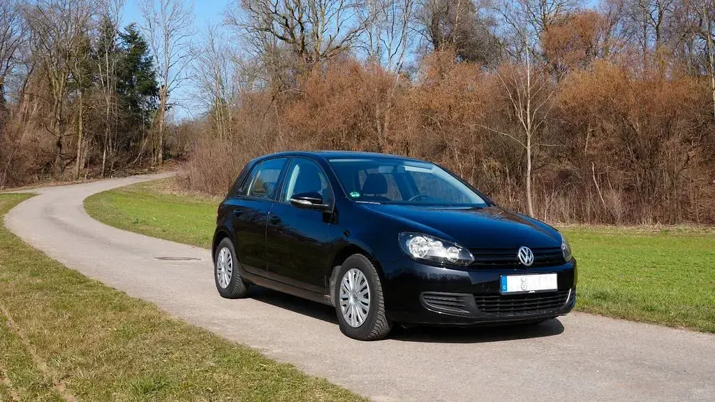 Gebraucht VW Golf VI Trendline 80 PS (58 kW) 2009 Schwarz Limousine