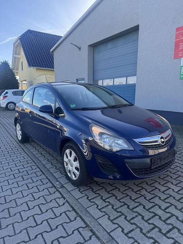 Gebraucht Opel Corsa Edition 75 PS (55 kW) 2013 Blau Kleinwagen
