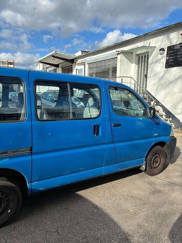 Gebraucht Toyota HiAce 95 PS (69 kW) 2007 Blau Van / Kleinbus