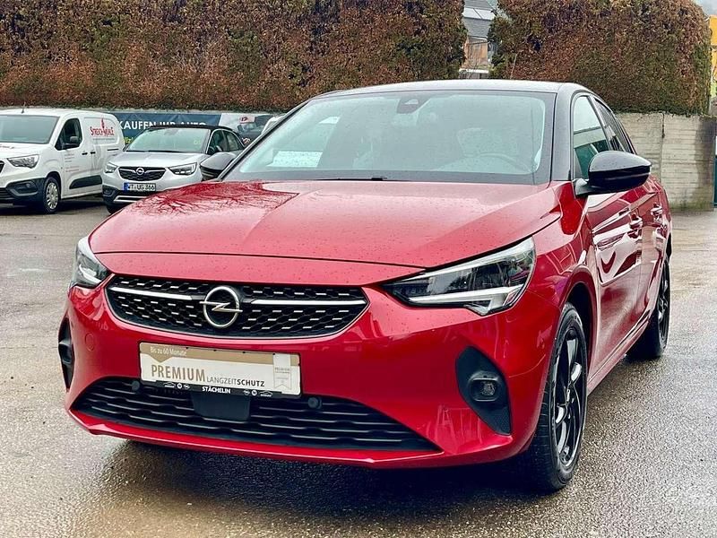 Gebraucht Opel Corsa Elegance 101 PS (74 kW) 2020 Chili rot/kardio rot Kleinwagen